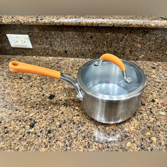 Rachael Ray Other - Rachael Ray Stainless Steel 3 QT Saucepan with Lid